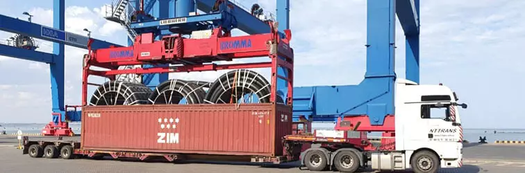 Негабаритная перевозка контейнеров