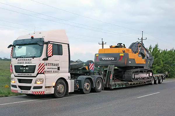Перевозка экскаватора Doosan из Германии в Украину